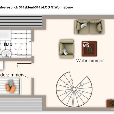 Meeresblick Meeresblick 514 Kuehlungsborn